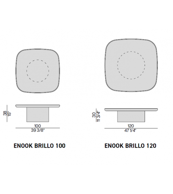 Enook Brillo Marble Porada Coffee Table