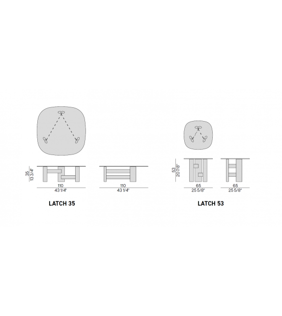 Latch Porada Table Basse