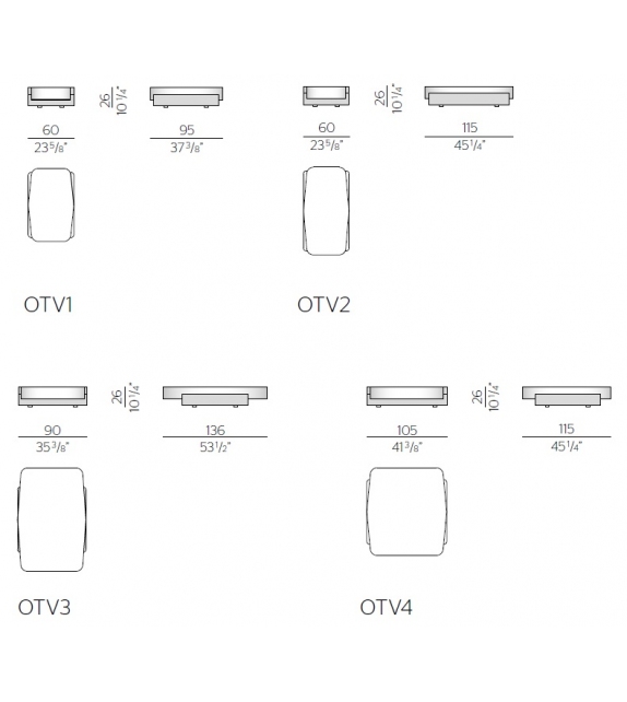Odile Molteni&C Couchtisch