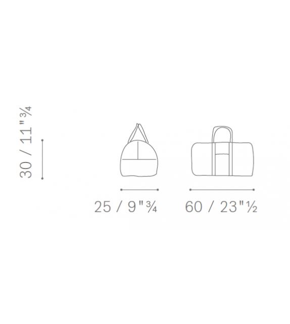 Traveller's Collection Poltrona Frau Reisetasche