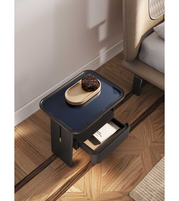 Duo Bedside Table Poltrona Frau & Ceccotti Collezioni