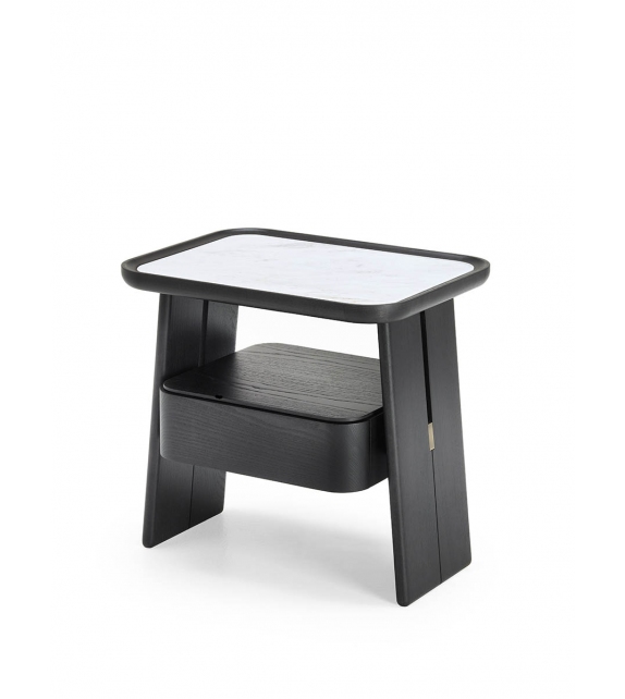 Duo Poltrona Frau & Ceccotti Collezioni Table De Chevet