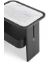 Duo Bedside Table Poltrona Frau & Ceccotti Collezioni