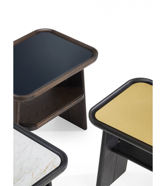 Duo Poltrona Frau & Ceccotti Collezioni Table De Chevet