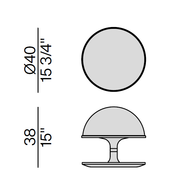 Ekero Move Lampe de Table Porada