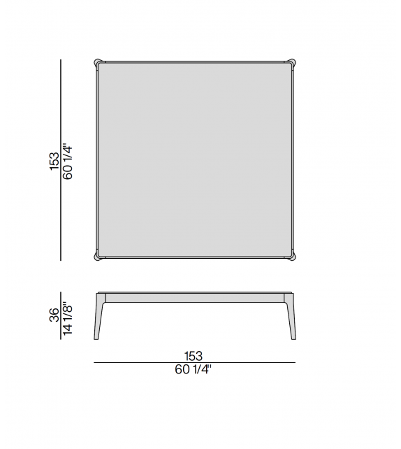 Ziggy 15 Porada Table Basse