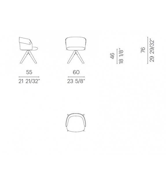 Ozzy Petit Fauteuil Flexform
