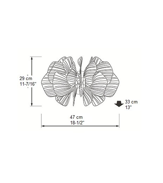 Nightbloom Lladró Lámpara de Pared
