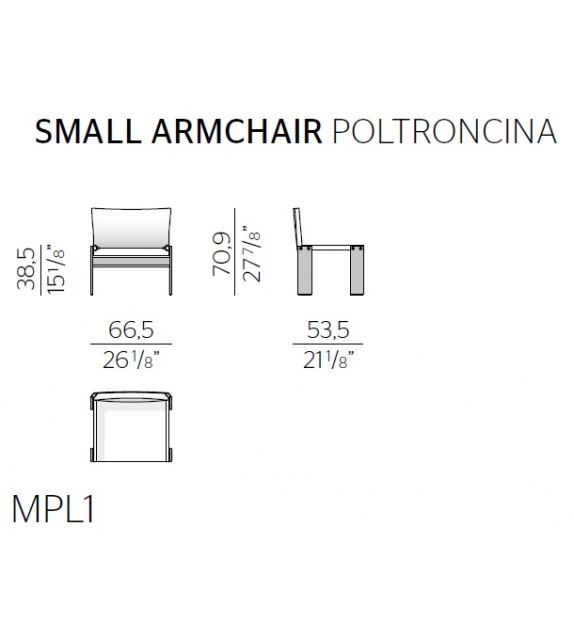 Monk Molteni&C Fauteuil