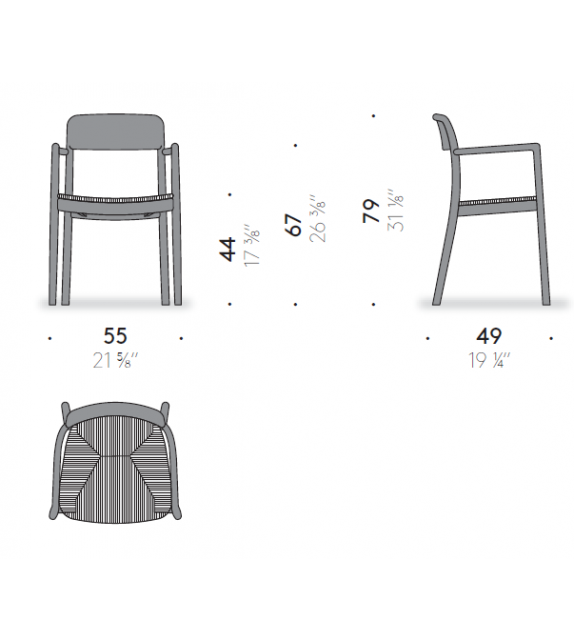 Villetta Chair DePadova