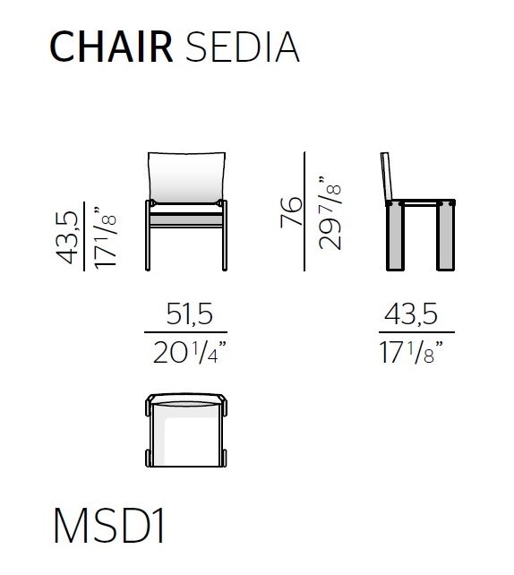Monk Molteni&C Chair