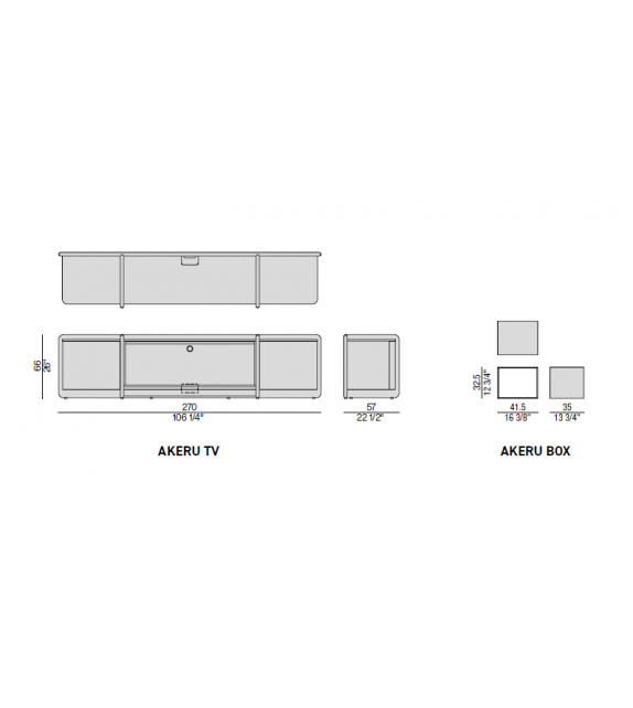 Akeru Porada TV Stand