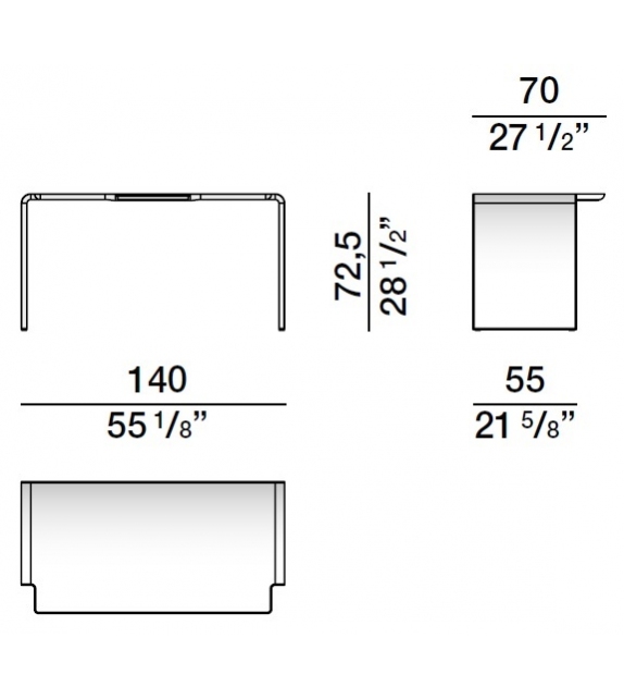 Aria Molteni&C Scrittoio