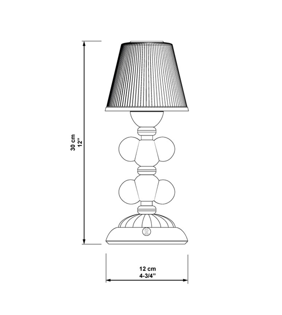 Palm Firefly Lladró Table Lamp