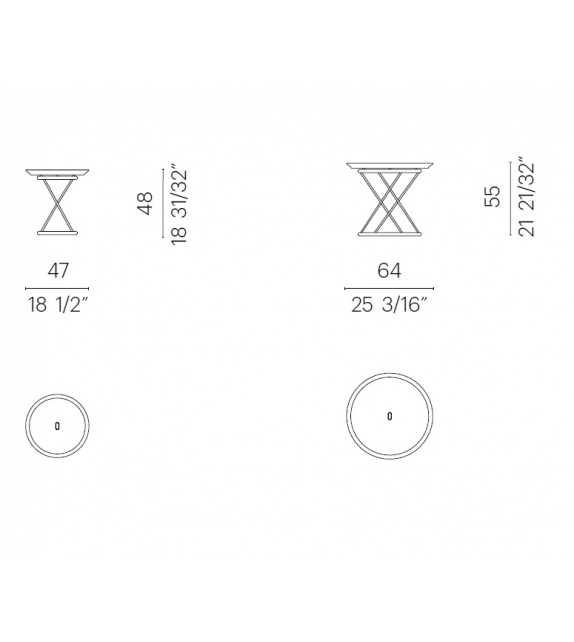 Torcello Table D'Appoint Flexform