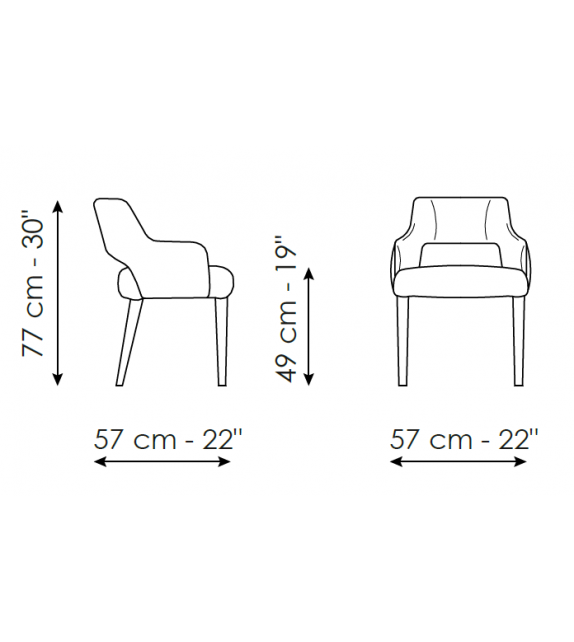 Miss Mask Bonaldo Chair