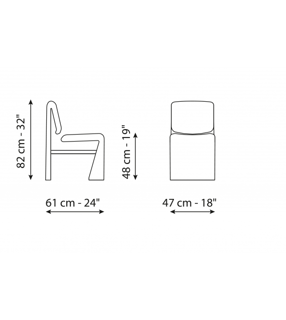 Avant-Garde Bonaldo Sedia