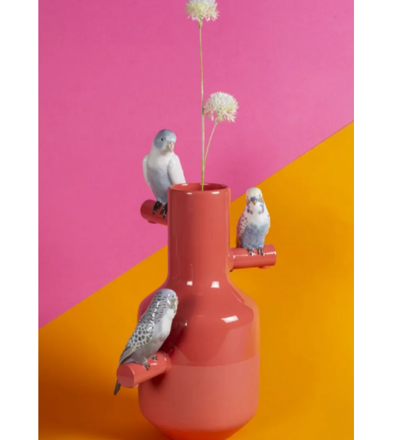 Parrot Parade Lladró Vase