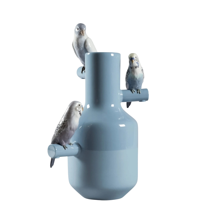 Parrot Parade Lladró Vase
