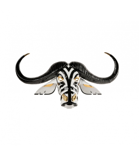 Maschera Leone Lladró Skulptur