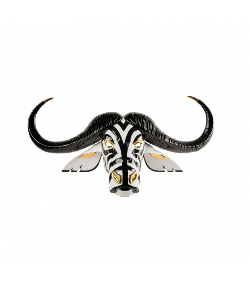 Maschera Leone Lladró Skulptur