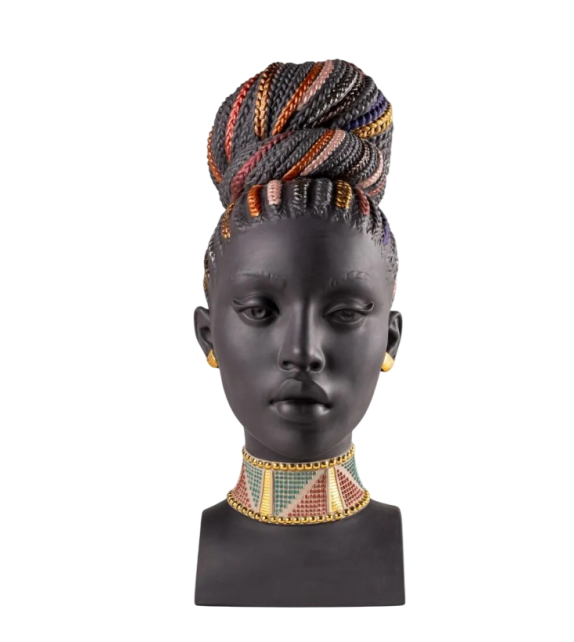 African Colors Lladró Skulptur