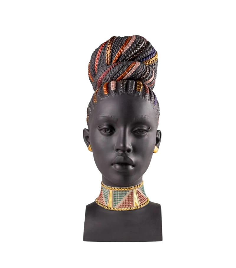 African Colors Lladró Escultura