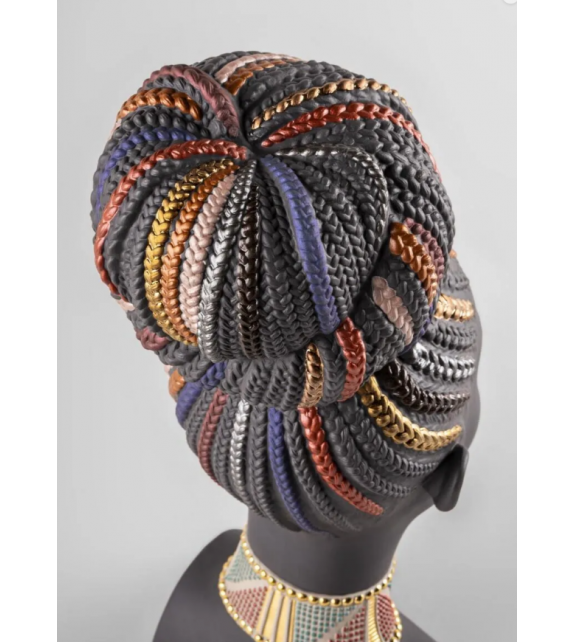 African Colors Lladró Skulptur