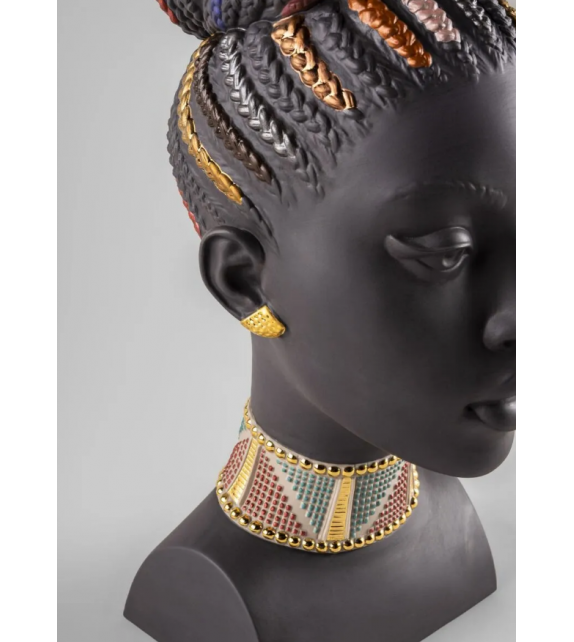 African Colors Lladró Skulptur