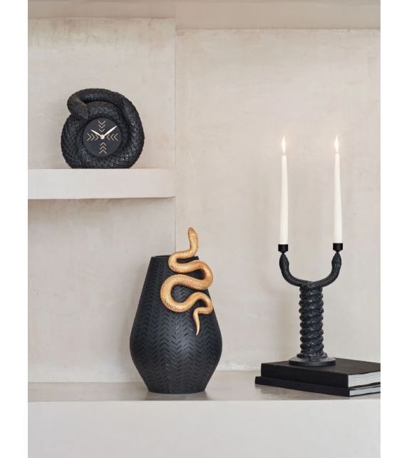 Snakes Lladró Table Clock