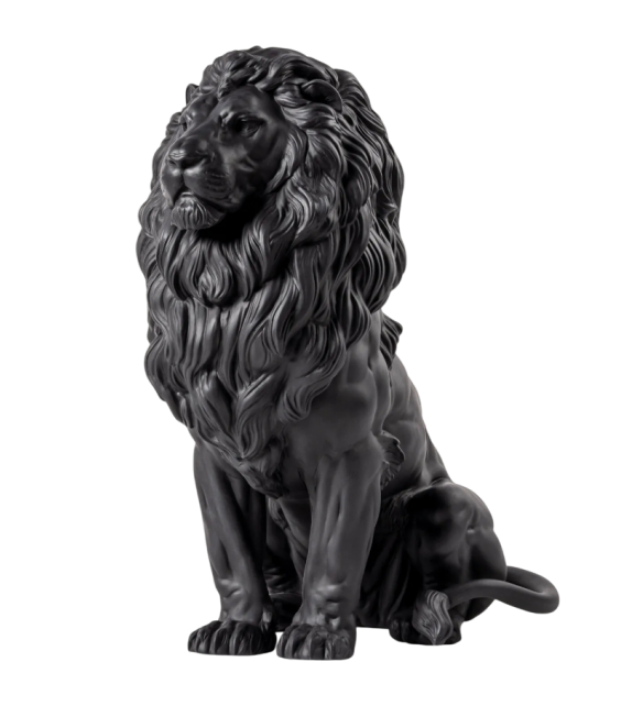 Majestic Lion Lladró Escultura