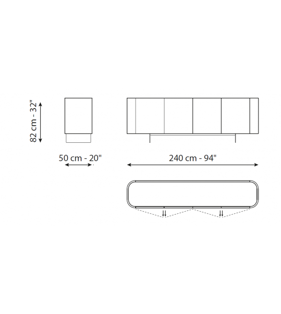 Arragan Bonaldo Sideboard