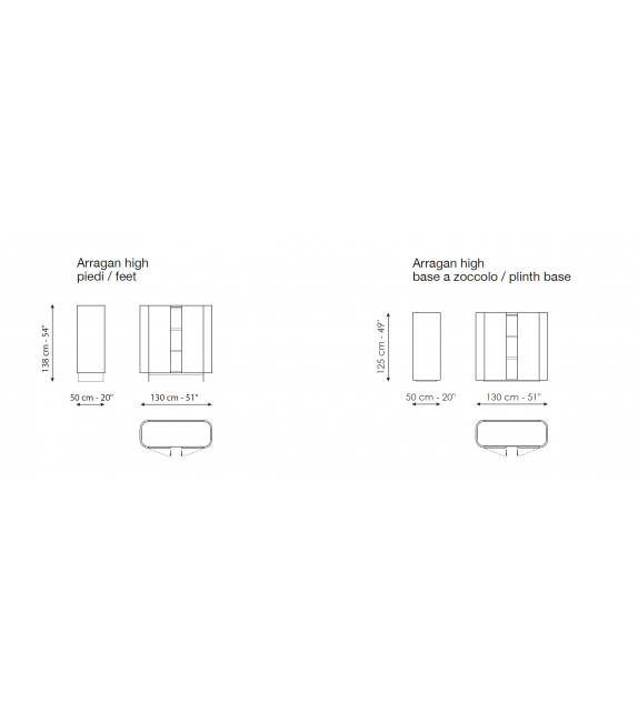 Arragan Bonaldo Meuble de Rangement