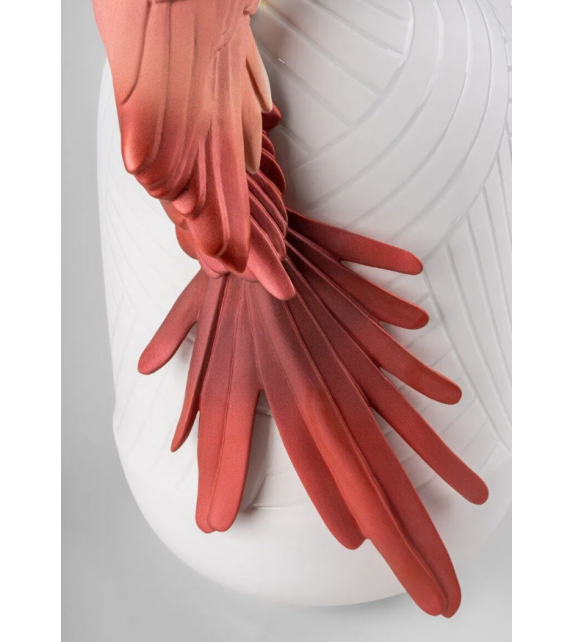 Macaw Bird Lladró Vase