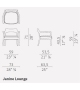 Janine Ceccotti Collezioni Lounge Armchair