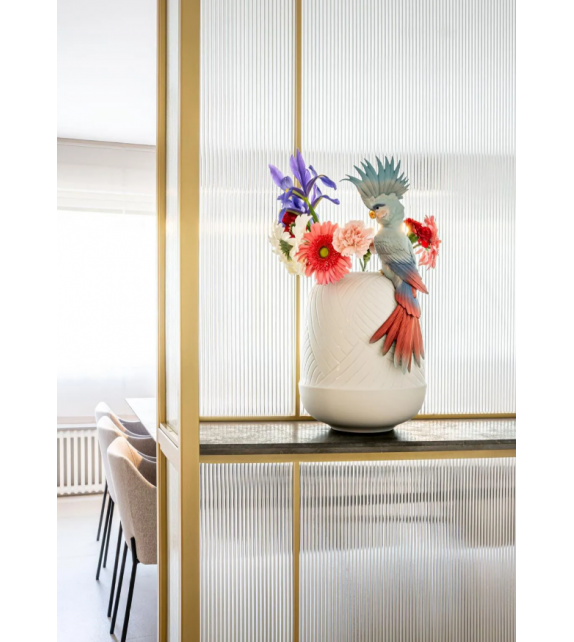 Cockatoo Lladró Vase