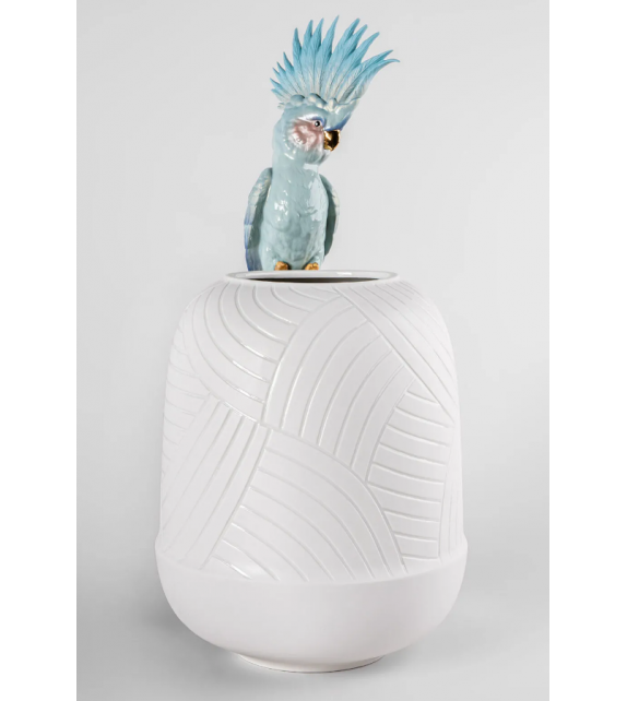 Cockatoo Lladró Vaso