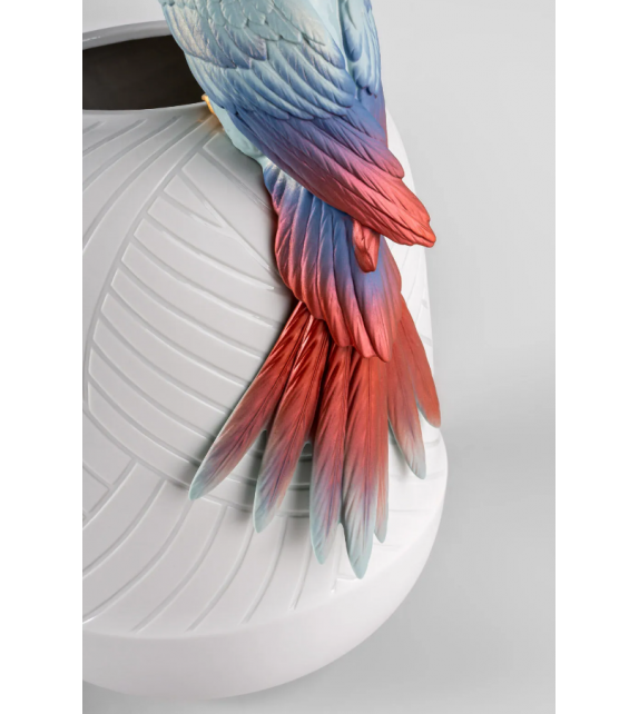 Cockatoo Lladró Vase