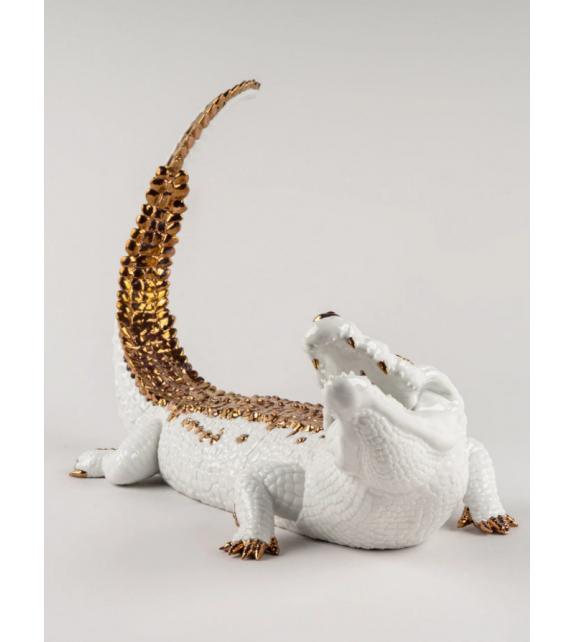 Crocodile Lladró Skulptur
