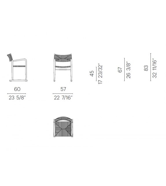 Kim Outdoor Sillón Flexform