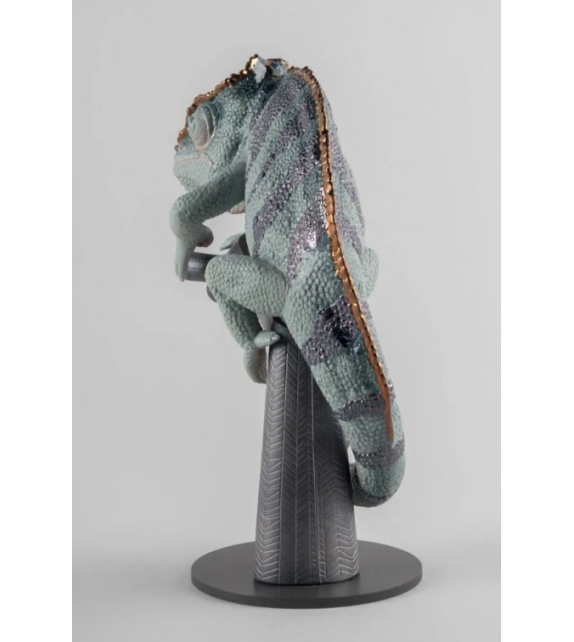 Chameleon Lladró Skulptur