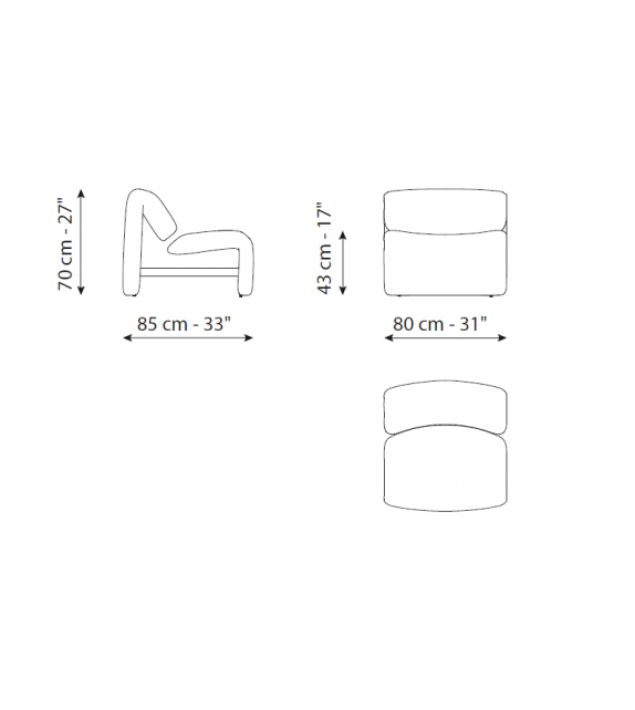 Avant-Garde Bonaldo Sessel