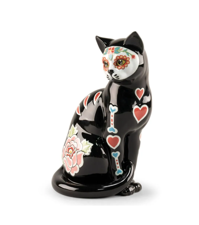 Catrina Cat Lladró Scultura