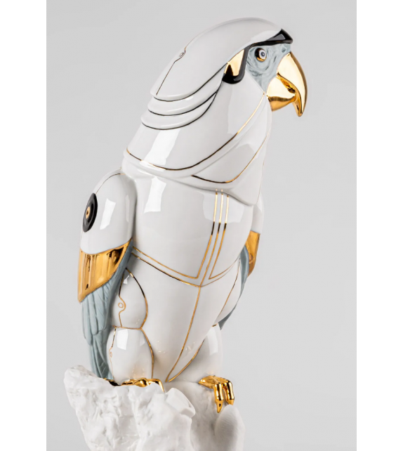 Ara Cyborg Lladró Escultura