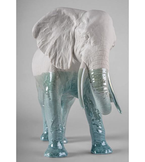 Elephant Underwater Sculpture Lladró