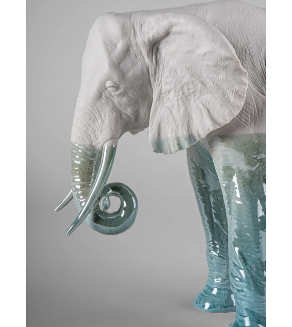 Elephant Underwater Lladró Sculpture