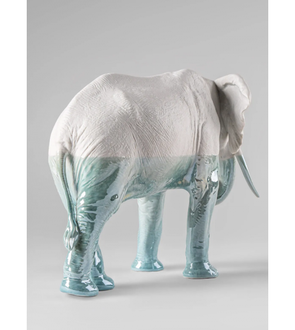 Elephant Underwater Lladró Skulptur