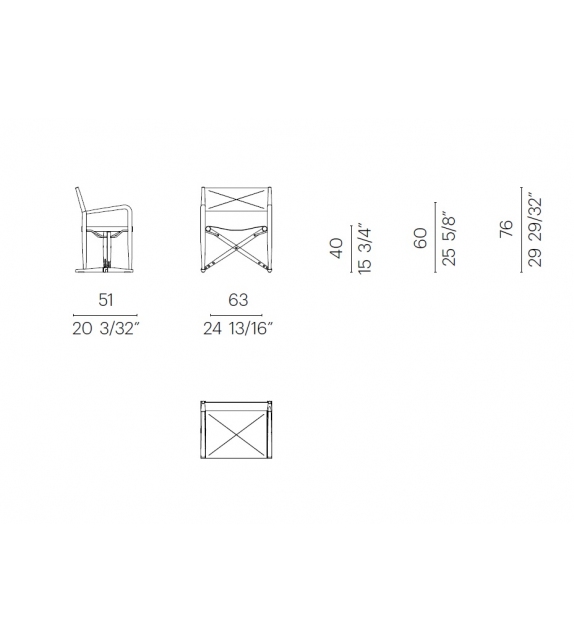 Luchino Outdoor Poltrona Flexform