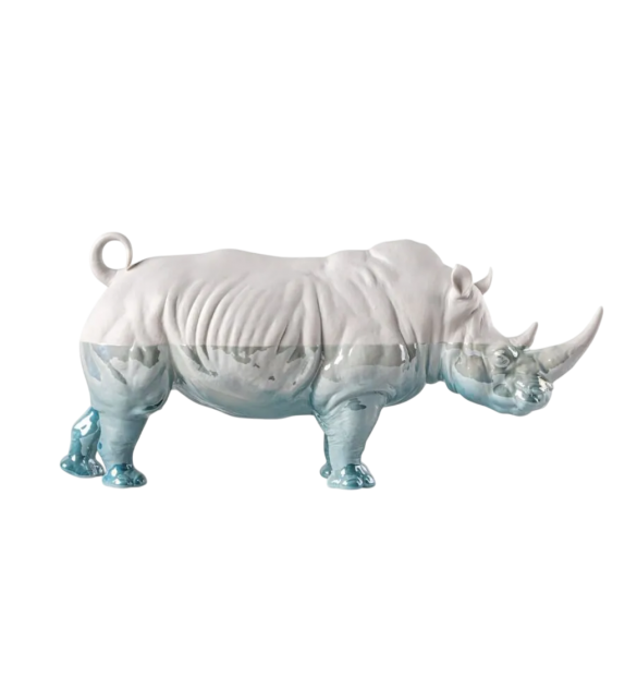 Rhino Underwater Sculpture Lladró