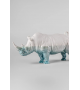 Rhino Underwater Lladró Skulptur